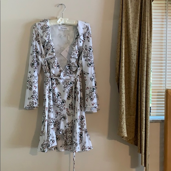 Melody Dress in white based print by Elliatt - Picture 6 of 8